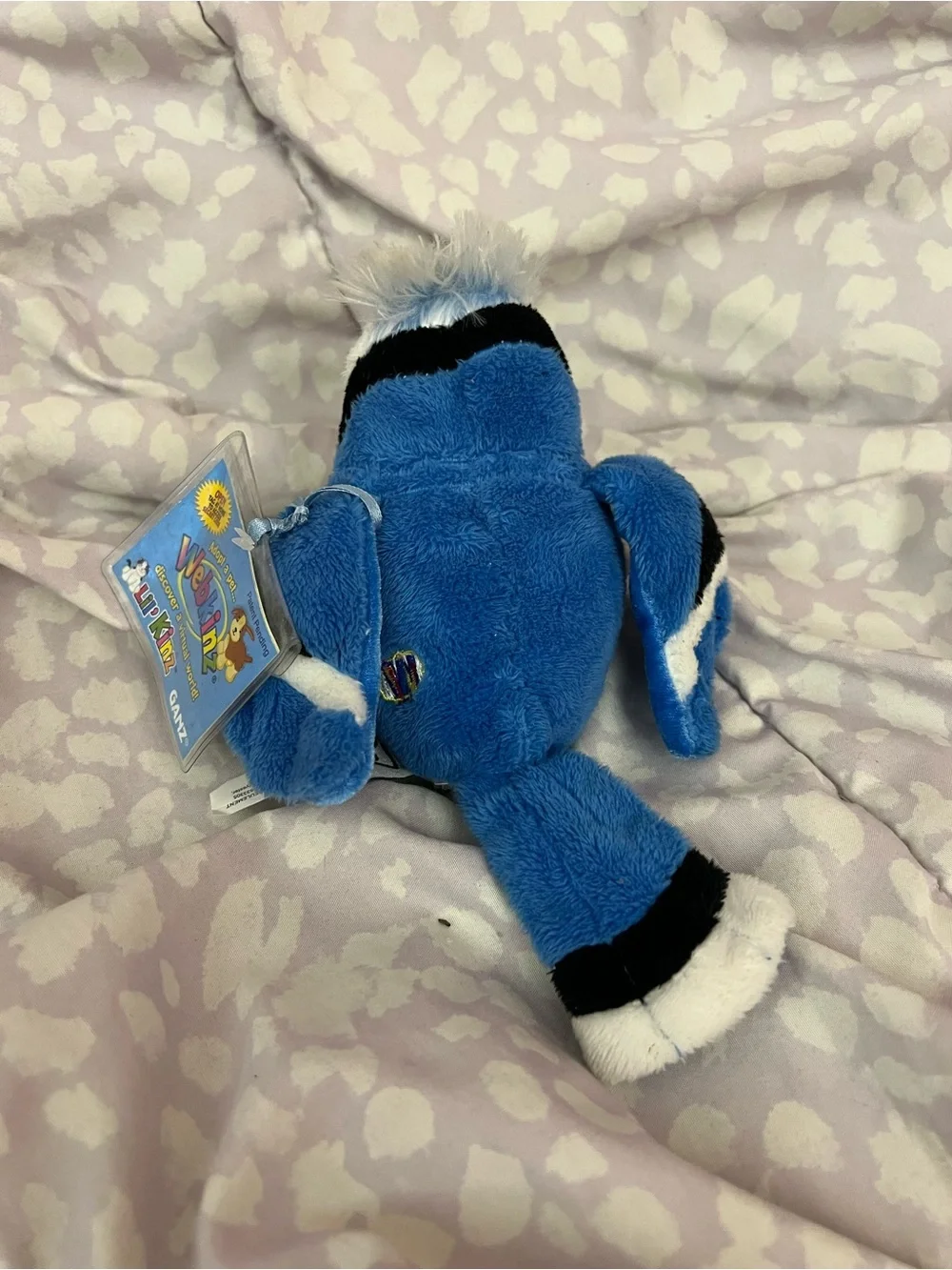 NWT Webkinz Blue Jay Lil’ Kinz Plush Retired HTF
